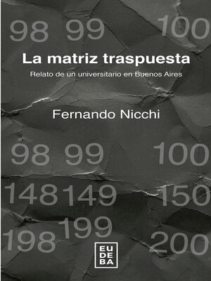 cover image of La matriz traspuesta